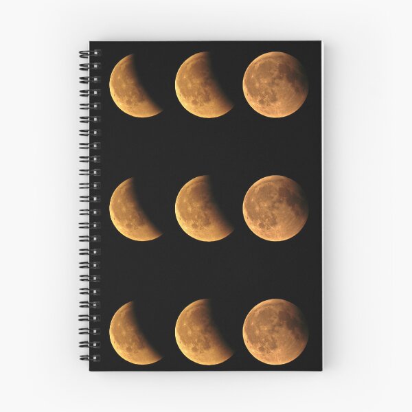 Item preview, Partial Lunar Eclipse Collage designed and sold by Susan Snow Photography and Design.