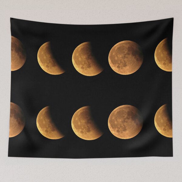 Item preview, Partial Lunar Eclipse Collage designed and sold by Susan Snow Photography and Design.