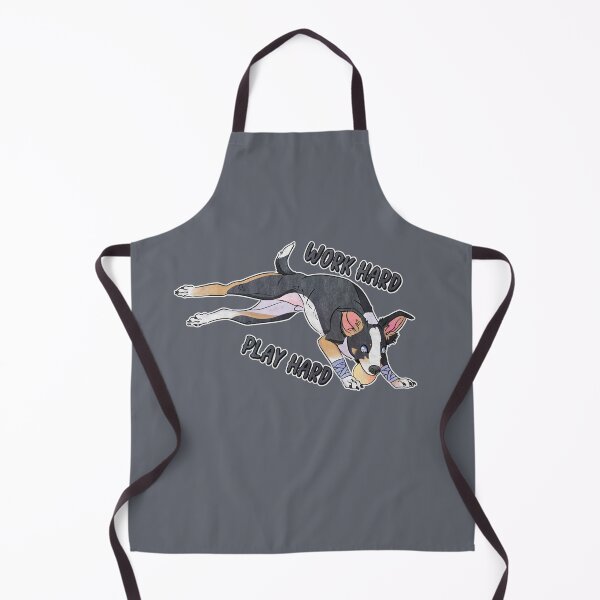Item preview, Work Hard Play Hard BorderWhipPap designed and sold by Sparklepupfaeri.