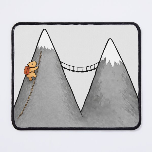 Item preview, Mountain Climber Cute Capybara Design designed and sold by BlushMoodStudio.