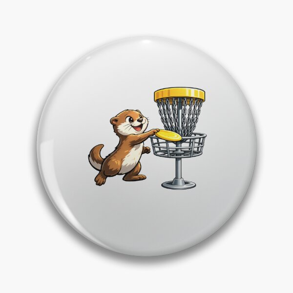 Item preview, Cute Otter Disc Golf Tap In designed and sold by Ombrya.