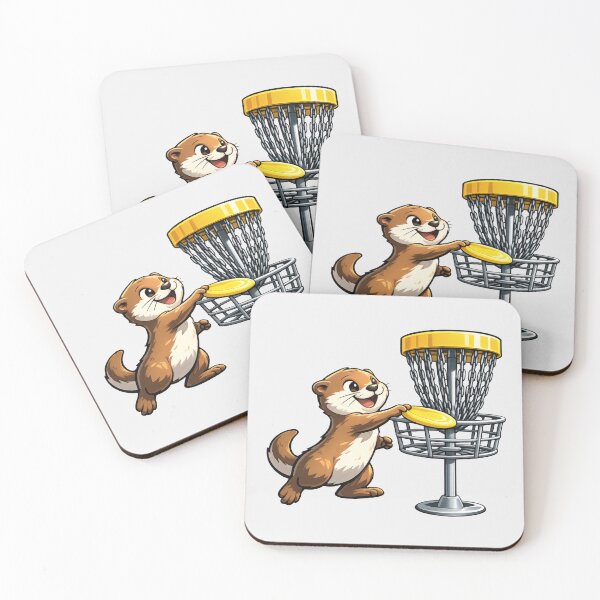 Item preview, Cute Otter Disc Golf Tap In designed and sold by Ombrya.