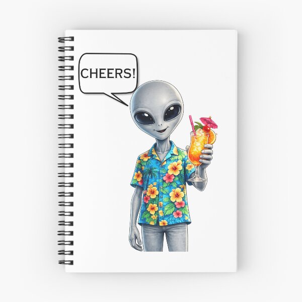 Item preview, Alien G-Buddy says cheers! designed and sold by MindRebel.
