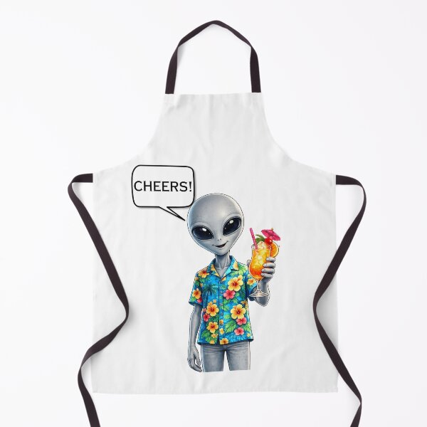 Item preview, Alien G-Buddy says cheers! designed and sold by MindRebel.