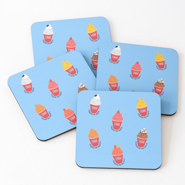 Item preview, Puerto Rico Frappe Smoothie Strawberry Fruit Mix Mango Passion Fruit Oreo Nutella Set designed and sold by byDarling.
