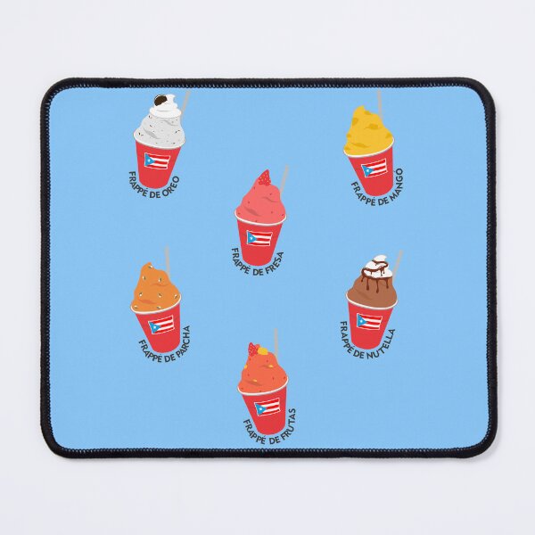 Item preview, Puerto Rico Frappe Smoothie Strawberry Fruit Mix Mango Passion Fruit Oreo Nutella Set designed and sold by byDarling.