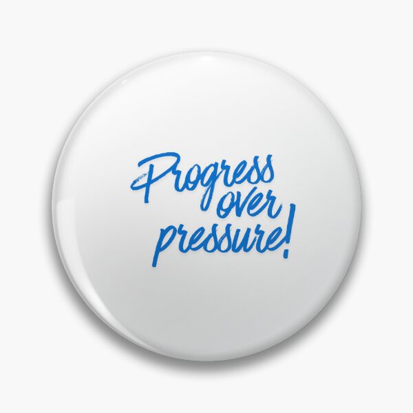 Item preview, Progress Over Pressure – Minimalist Growth Mindset Quote | Calm & Consistent Focus Design designed and sold by AXIS-EQUILIBRIO.