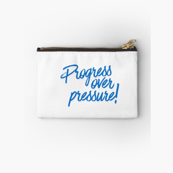 Item preview, Progress Over Pressure – Minimalist Growth Mindset Quote | Calm & Consistent Focus Design designed and sold by AXIS-EQUILIBRIO.