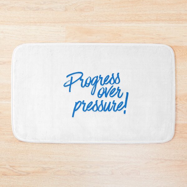 Item preview, Progress Over Pressure – Minimalist Growth Mindset Quote | Calm & Consistent Focus Design designed and sold by AXIS-EQUILIBRIO.
