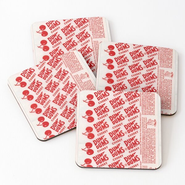 Item preview, Vintage Retro DumDums Cherry Candy Wrapper Red designed and sold by Plastic Memory Archive.