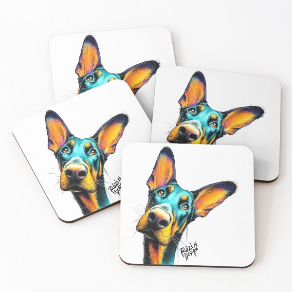Item preview, German Shepherd Head Tilt – Curious Color Splash Art designed and sold by Rozin-Design.