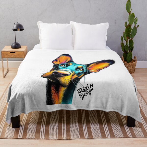 Item preview, German Shepherd Head Tilt – Curious Color Splash Art designed and sold by Rozin-Design.
