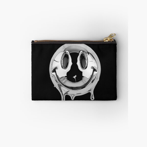 Item preview, Melting chrome smiley face 10 designed and sold by Neon G.