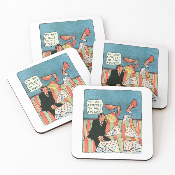 Item preview, "You are a Puzzle to me!" - Winsor McCay (Dream of the Rarebit Fiend) 1925 designed and sold by Weird Visions.