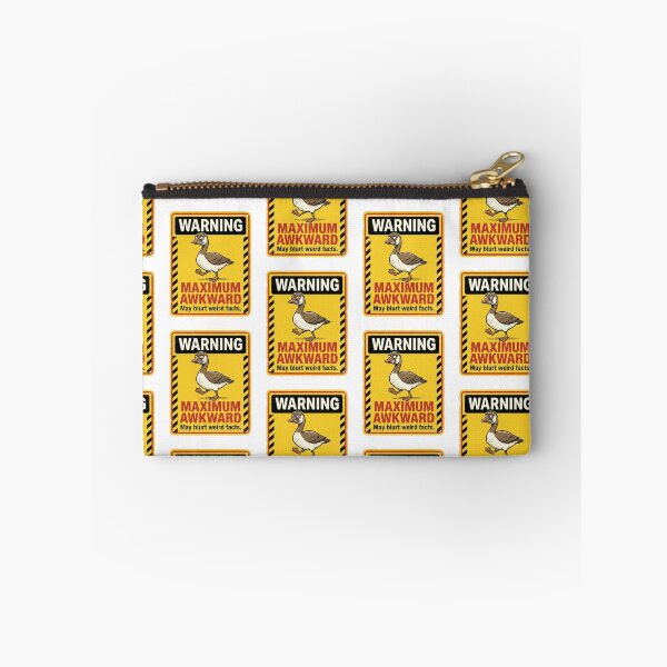 Item preview, Warning Maximum Awkward Goose designed and sold by Visual Dept..