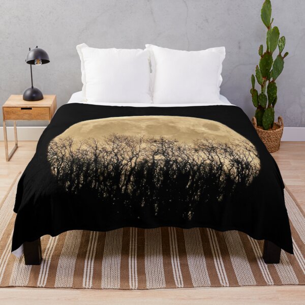 Item preview, Golden Full Moon Rising Behind Trees designed and sold by Susan Snow Photography and Design.