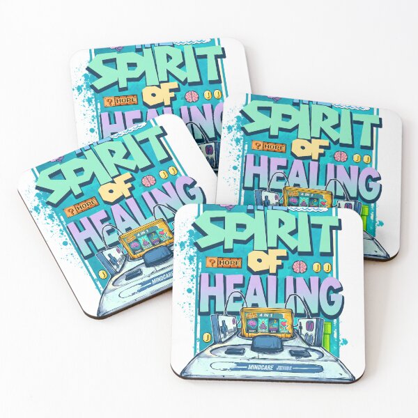 Item preview, The Spirit of Healing Retro Video Game Console | Mental Health Gamer Art designed and sold by ZyricZyric.