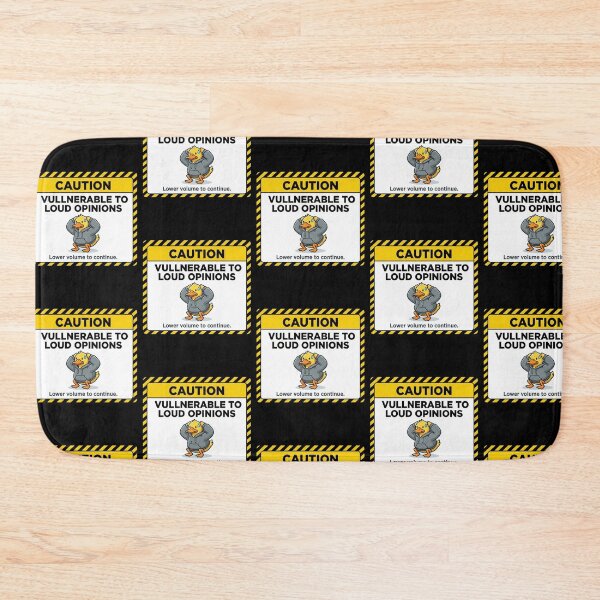 Item preview, Caution Vulnerable To Loud Opinions designed and sold by Visual Dept..