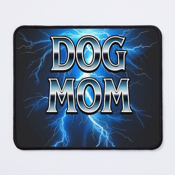 Item preview, Dog Mom Typography Design designed and sold by PawPlanetPro.