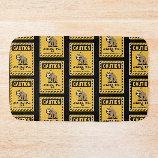 Item preview, Caution Conversational Lag Sloth designed and sold by Visual Dept..