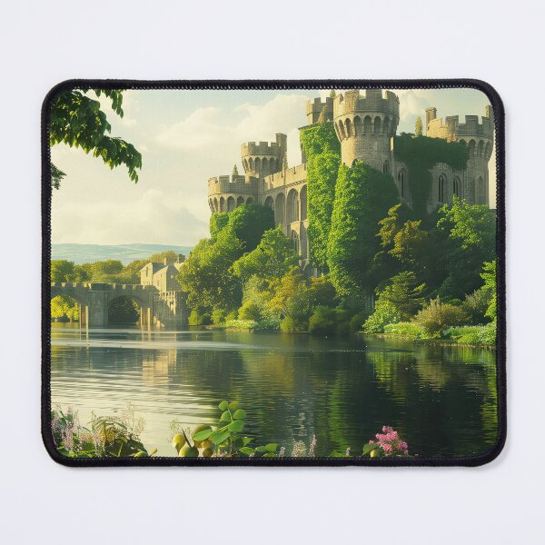 Item preview, Castlecore Spring Garden Castle – Lush Castle Landscape designed and sold by SkylineVistas Designs.