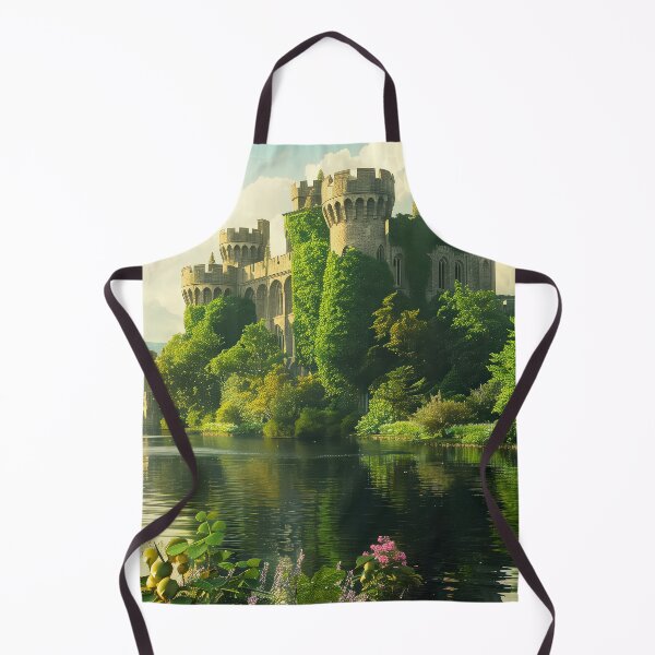 Item preview, Castlecore Spring Garden Castle – Lush Castle Landscape designed and sold by SkylineVistas Designs.