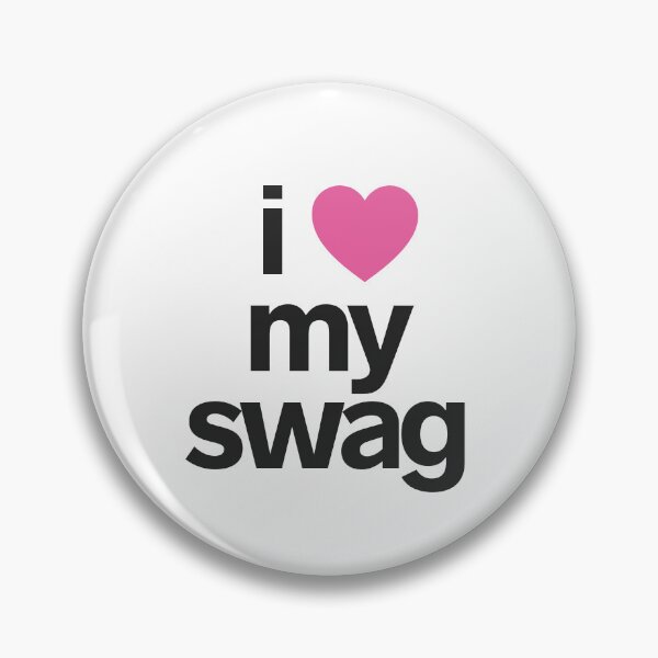 Item preview, i love my swag pink heart designed and sold by ezndwhizz.