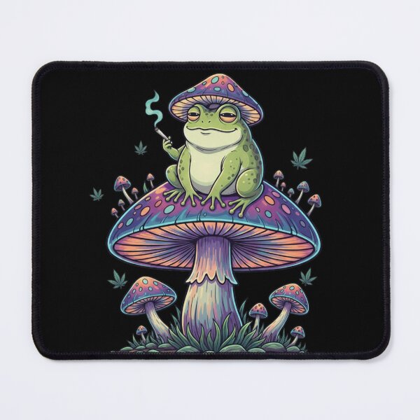Item preview, High on Life - Stoned Frog on Magic Mushroom designed and sold by TSE DESIGN.
