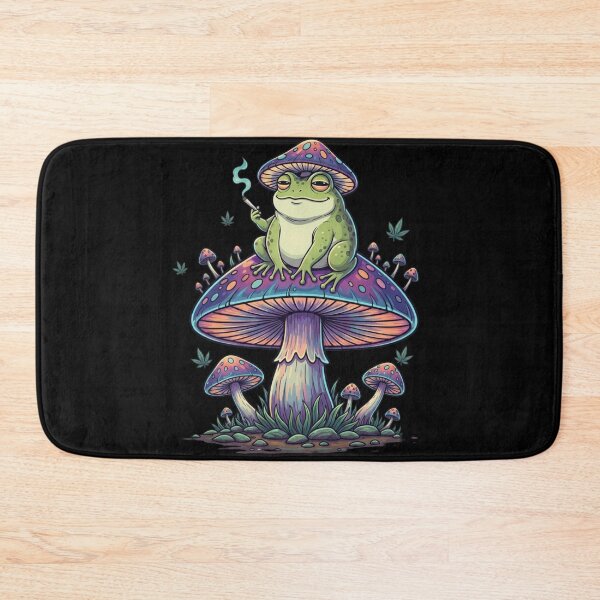 Item preview, High on Life - Stoned Frog on Magic Mushroom designed and sold by TSE DESIGN.