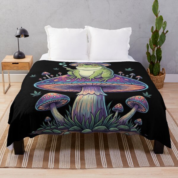 Item preview, High on Life - Stoned Frog on Magic Mushroom designed and sold by TSE DESIGN.