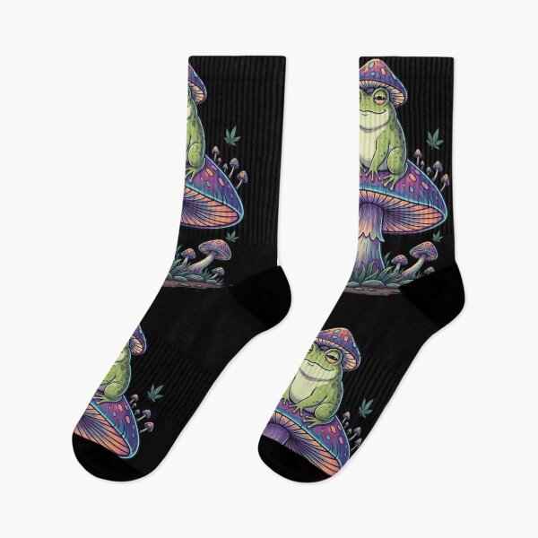 Item preview, High on Life - Stoned Frog on Magic Mushroom designed and sold by TSE DESIGN.
