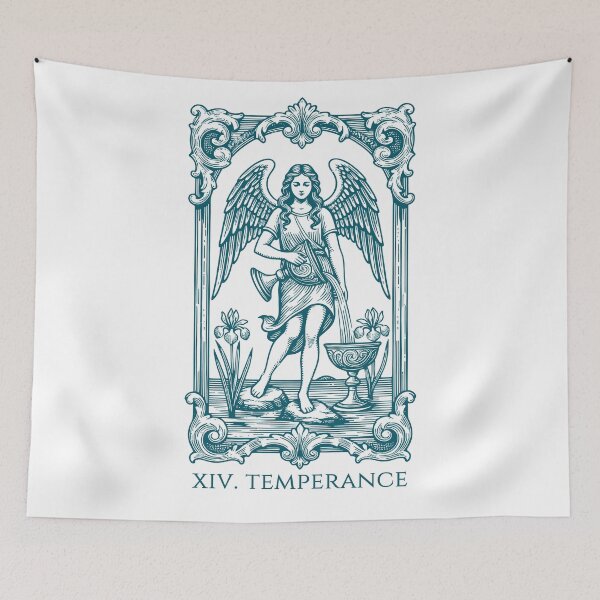 Item preview, Temperance - Tarot Card designed and sold by AestheticsTime.