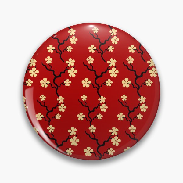 Item preview, Cherry Blossom on Red Background designed and sold by Andrew  Hitchen.