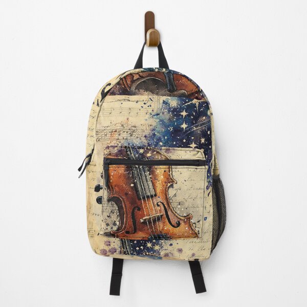 Item preview, Vintage Violin Wall Art Poster, Classical Music Room Decor, Aesthetic Orchestra Art Print, Musician Gift, Antique Manuscript Style designed and sold by art2print.