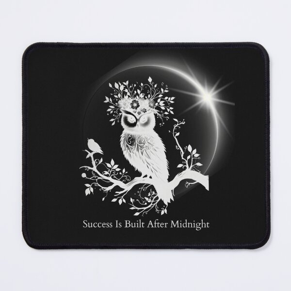 Item preview, Motivational owl design symbolizing wisdom designed and sold by Aquarius-club.