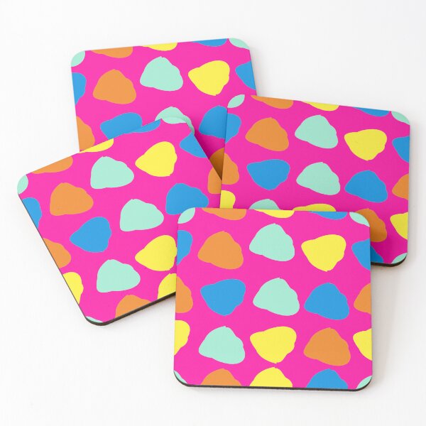 Item preview, ABSTRACT AND JOY POLKA DOTS COLOR FUCHSIA PINK designed and sold by isamartindesign.