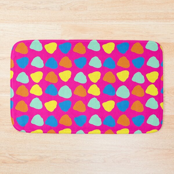 Item preview, ABSTRACT AND JOY POLKA DOTS COLOR FUCHSIA PINK designed and sold by isamartindesign.