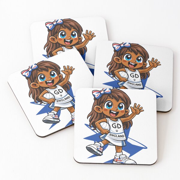 Item preview, Melody the Netball Player designed and sold by leighjmartin.