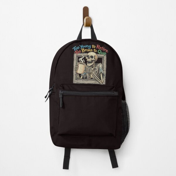 Item preview, Too Young to Retire Too Broke to Quit designed and sold by MA project.
