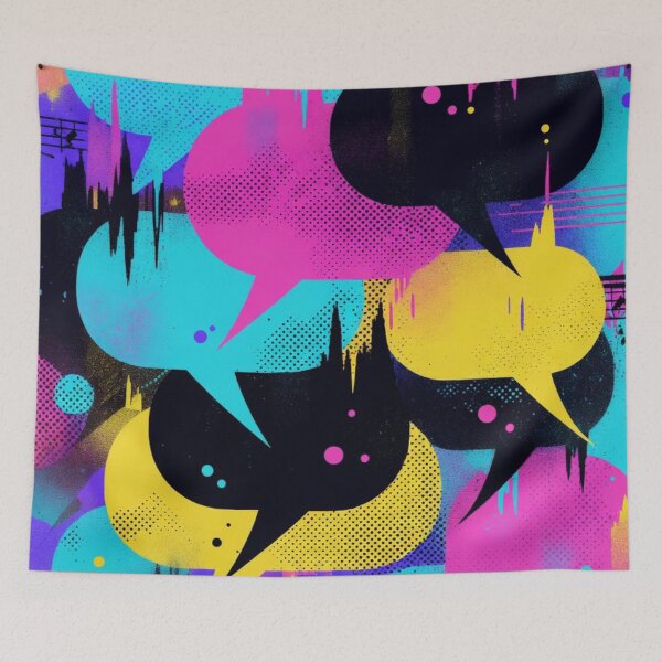 Item preview, Audio Visualizer (Another Jazzy Conversation) designed and sold by shopbloombloom.