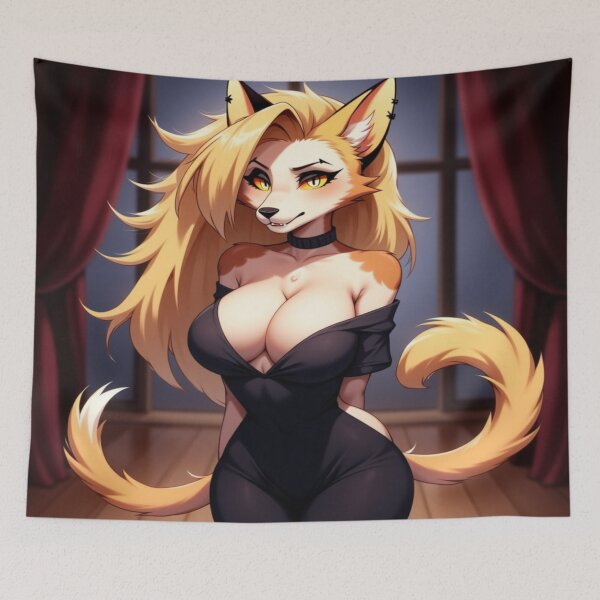 Item preview, Goldie Wolf Girl | Furry Fantasies designed and sold by KasaHunterHarem.