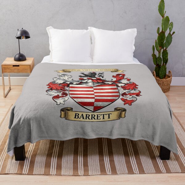 Item preview, The Barrett Family Coat of Arms designed and sold by BagTown Clans.
