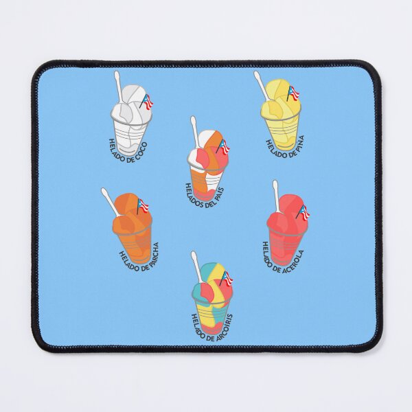 Item preview, Puerto Rico Helados del Pais Coconut Pineapple Passion Fruit Acerola Cherry Rainbow and Mixed Set designed and sold by byDarling.