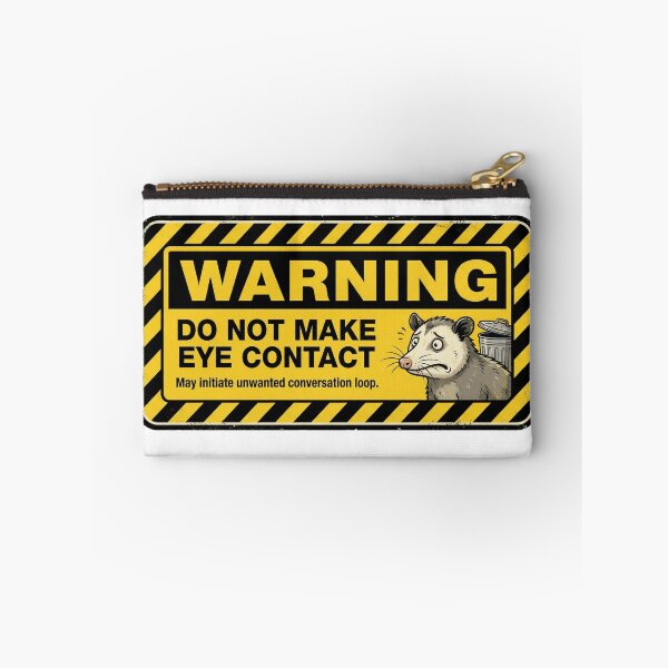 Item preview, Warning Do Not Make Eye Contact designed and sold by Visual Dept..