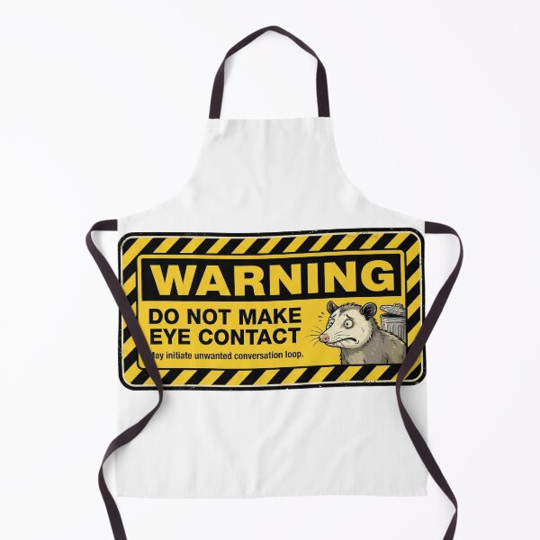 Item preview, Warning Do Not Make Eye Contact designed and sold by Visual Dept..