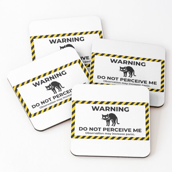 Item preview, Warning Do Not Perceive Me designed and sold by Visual Dept..