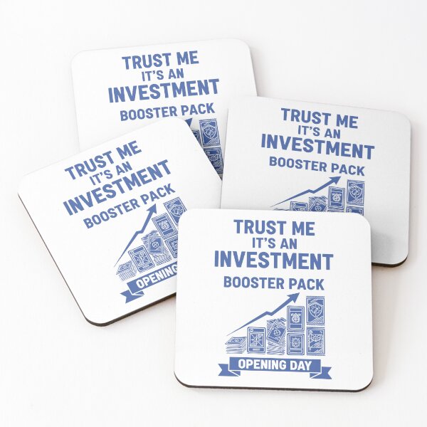Item preview, trading card An Investment Booster Pack Opening designed and sold by LuminOrb.