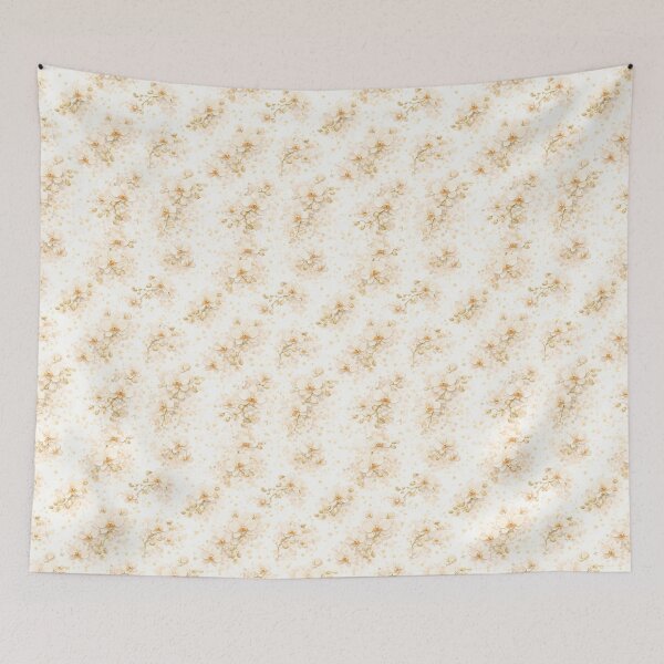 Item preview, Soft Ivory and White Orchids Pattern designed and sold by aylastyle.
