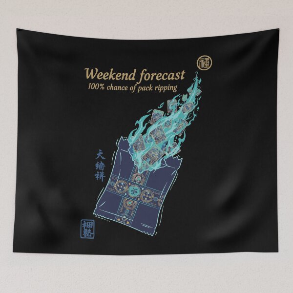Item preview, Weekend Forecast 100 Chance Of Pack Ripping designed and sold by LuminOrb.
