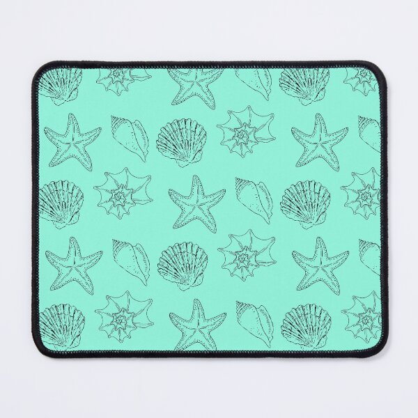 Item preview, Shells Summer Beach Stickers Prints Posters Wall Art Magnet Home Coffee Cup Decoration TShirt Stationary Notebook Magnet Hat Kitchen Work School Office Redbubble Shop designed and sold by Saritas Boutique Shop.